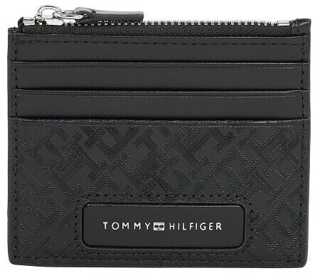 Tommy Hilfiger Monogram Credit Card Wallet (AM0AM13029) black