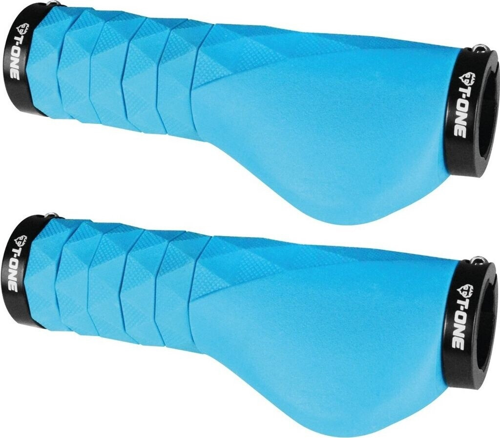 T-one Griffe Diamond Plus Ergo blau, 94/134mm, 2x Schraubensicherung