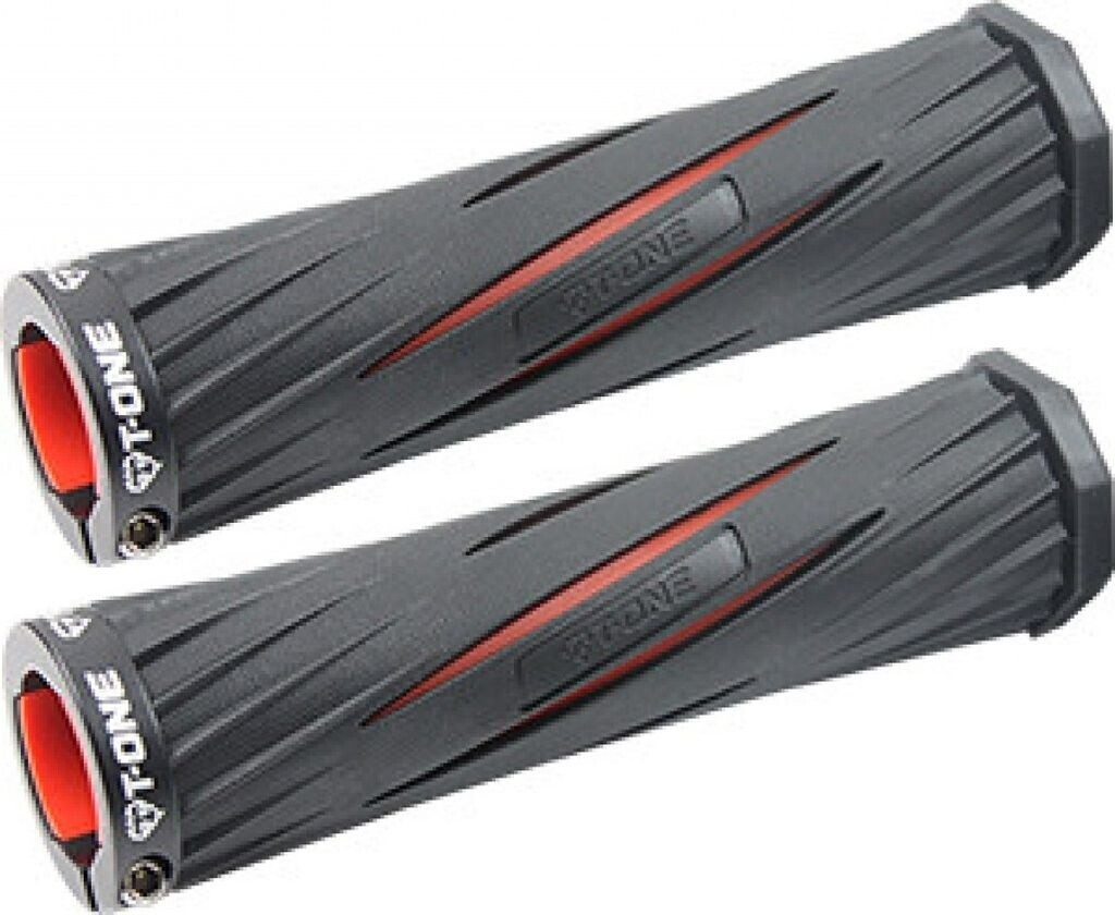 T-one Griffe Blade schwarz/rot,130mm, 1x Schraubensicherung