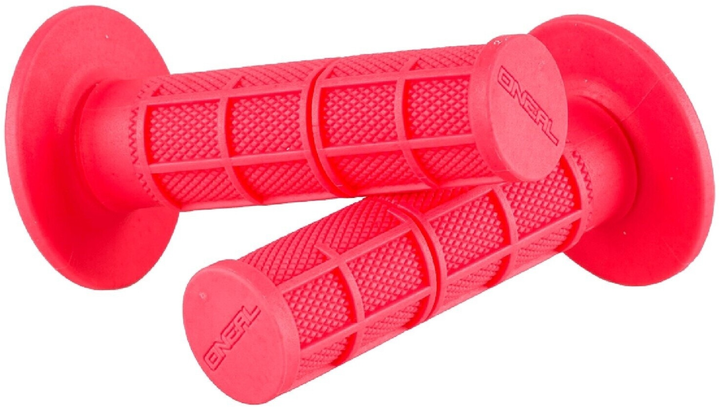 O'Neal Motocross Griffe MX Grip Waffle Gummi, 120 mm / 120 mm, pink