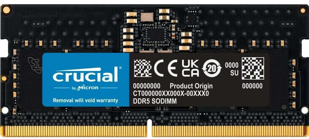 Crucial 64GB DDR5-5600 CL46 (CT64G56C46S5)