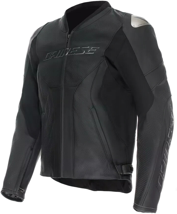 Dainese Racing 5 Perforated Leather Jacket black/black/black