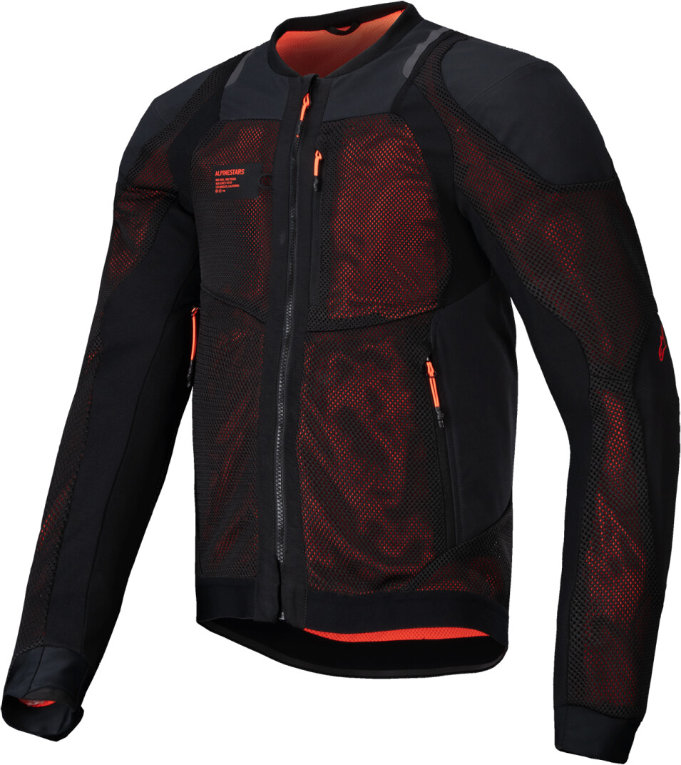 Alpinestars Troop-Air Pro Jacket black/red fluo