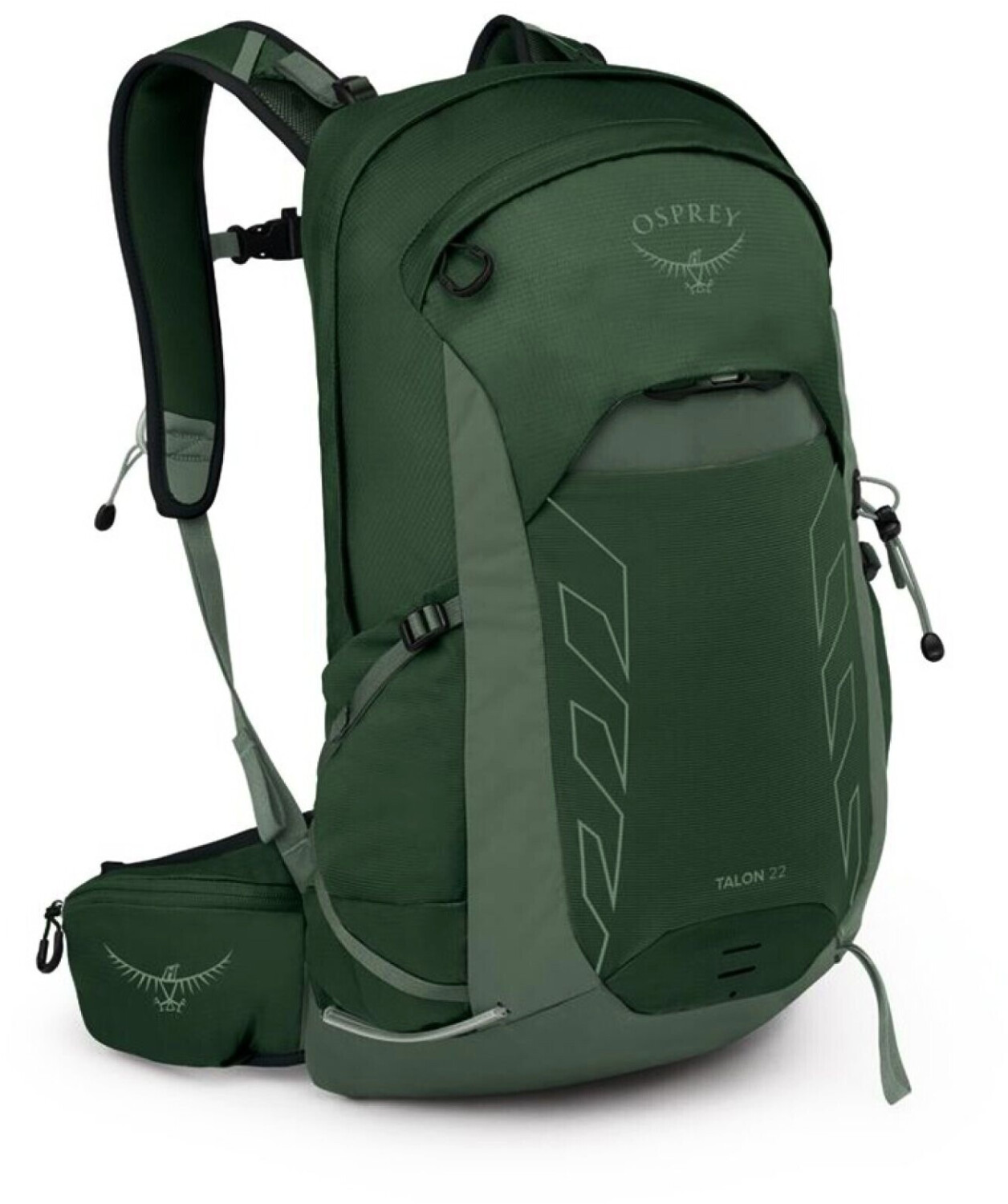 Osprey Talon 22 green canopy