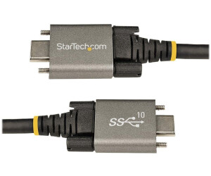 CY USB-C Kabel 10Gbps – U-förmig Abgewinkelt, 30 Cm, Unterstützt 65W Ladung & 4K Video