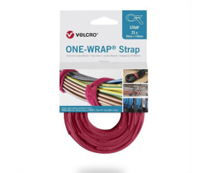Velcro One-Wrap 20x330mm rot 25 Stück (VEL-OW64705)