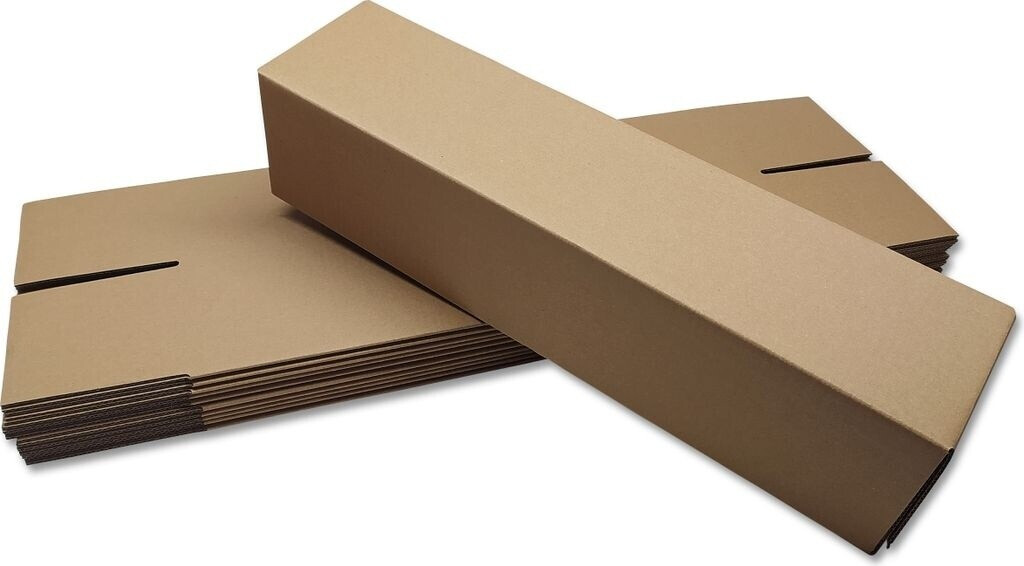 300 Versandhülsen Eckig 450x110x110mm - Ohne Sperrgutzuschlag