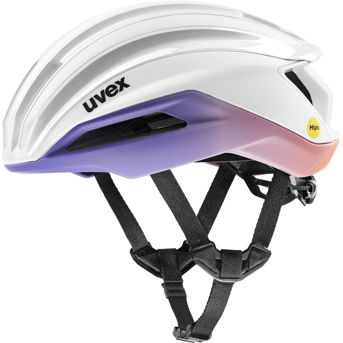 uvex Surge Aero Mips white/lilac/apricot matt
