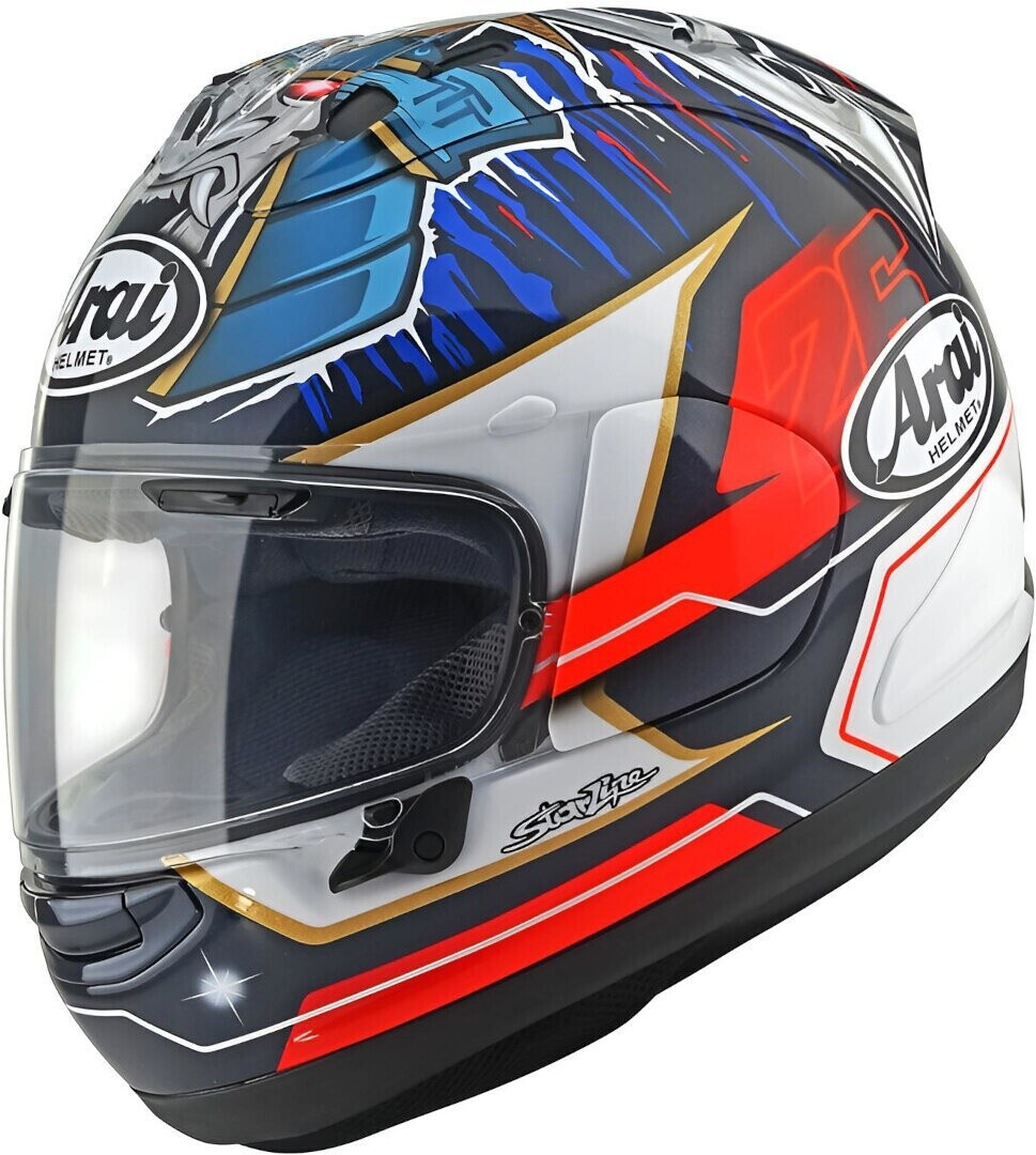 Arai RX-7V Evo Pedrosa Shogun dark blue/red/white