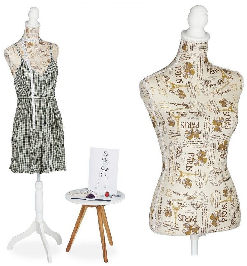 Relaxdays Mannequin couture Paris