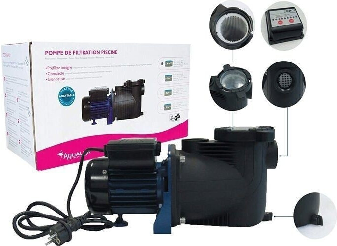 EDG Pompe filtration piscine avec timer