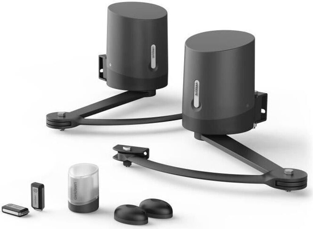 Avidsen Motorisation connectée à bras articulés pour portail battant Orane
