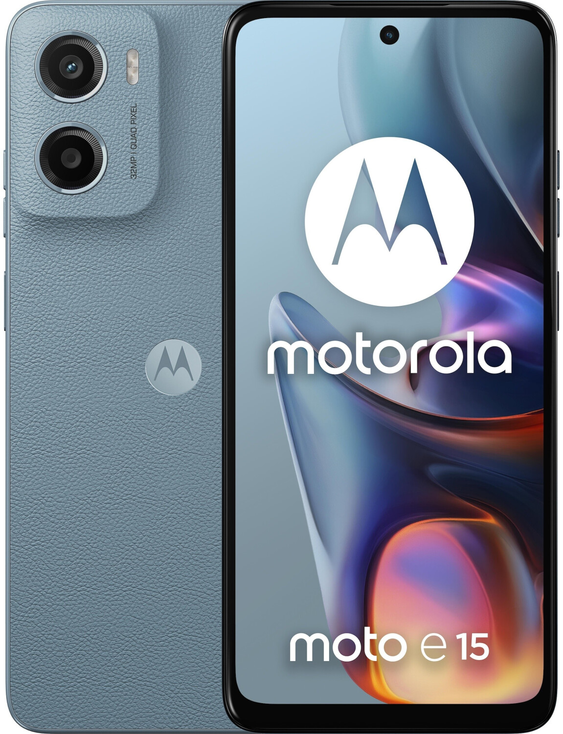 Motorola Moto E15 Misty Blue
