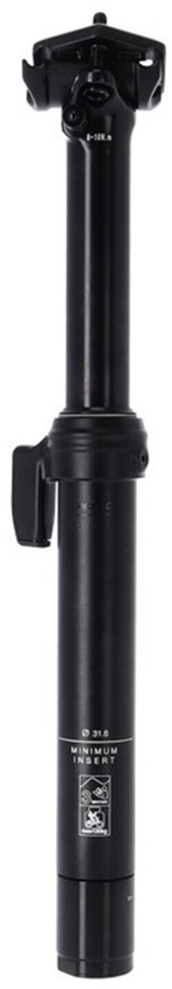 XLC Sp-s13 110 Mm Dropper Seatpost silver 272-392 mm /27,2mm