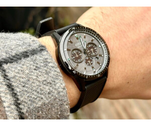CITIZEN CA4640 Eco-Drive Solar Chrono Orologio Uomo 41mm Pelle Nera