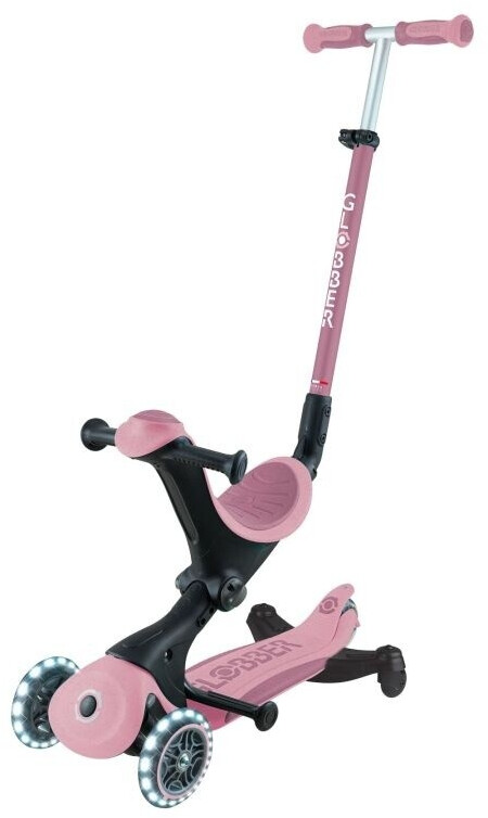 Globber Go Up Deluxe Lights Eco 360 berry