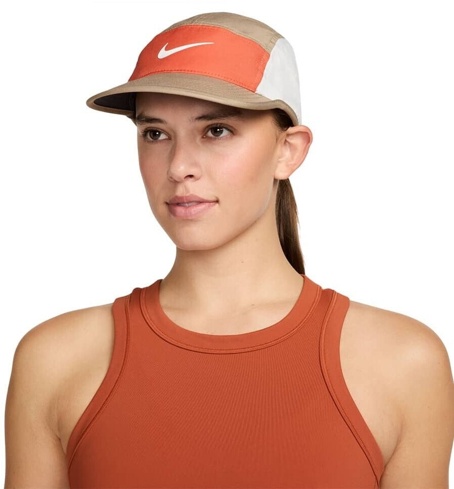 Nike Dri-FIT Fly Swoosh Cap (FB5624) khaki/vintage coral/summit white/white