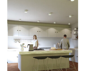 Celi-X Lot De 4 Spots Plats En Saillie En Blanc Rond – Spot