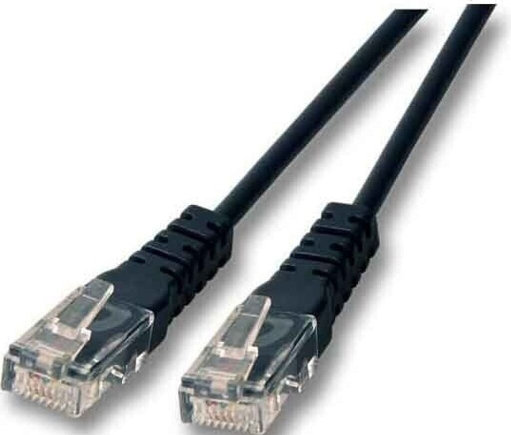 EFB-Elektronik Modularkabel RJ45 (8/4) RJ45 (8/4) vergossen schwarz 1m (K2422.1)