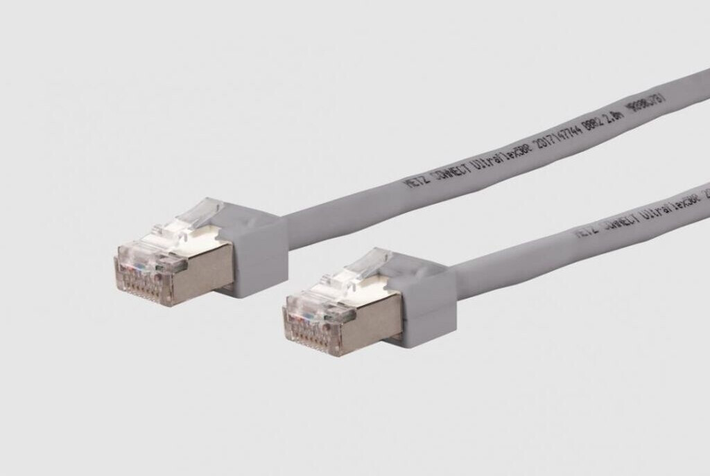 Metz Connect mecatech Connect Patchkabel Cat.6 Ultraflex500 VoIP AWG 26 10.0m grau Kabel Netzwerk (13084UA033-E)