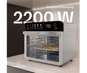 Air Glaze Digital heteluchtfriteuse | 34 L | zwart Digitaal