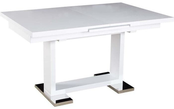 Habitat et Jardin Table de jardin extensible Toda blanc