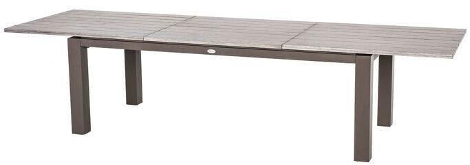 Hespéride Table de jardin extensible Héraklion 320 x 100 cm gris