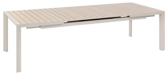 Hespéride Table de jardin extensible Évasion 274 x 110 x 76 cm lin argile