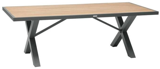 Hespéride Table de jardin Emperia acacia 220 x 99,5 x 75,5 cm