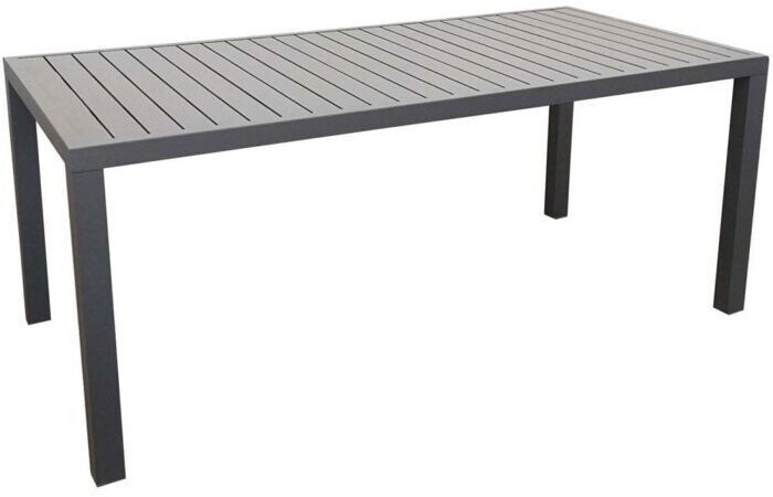 Proloisirs Table de jardin Alice aluminium 180 x 90 cm gris