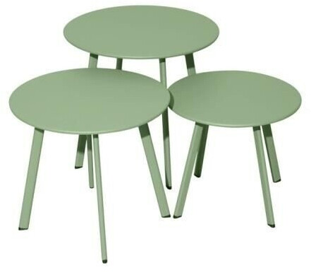 Proloisirs Table basse de jardin Massai acier 50 x 50 x 43 cm