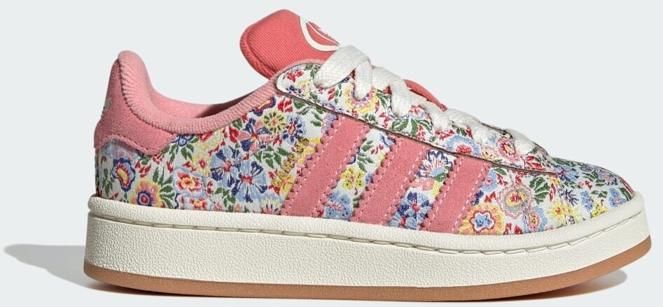Adidas Campus 00s x Liberty London Elastic Lace Kids Shoe off-white gum
