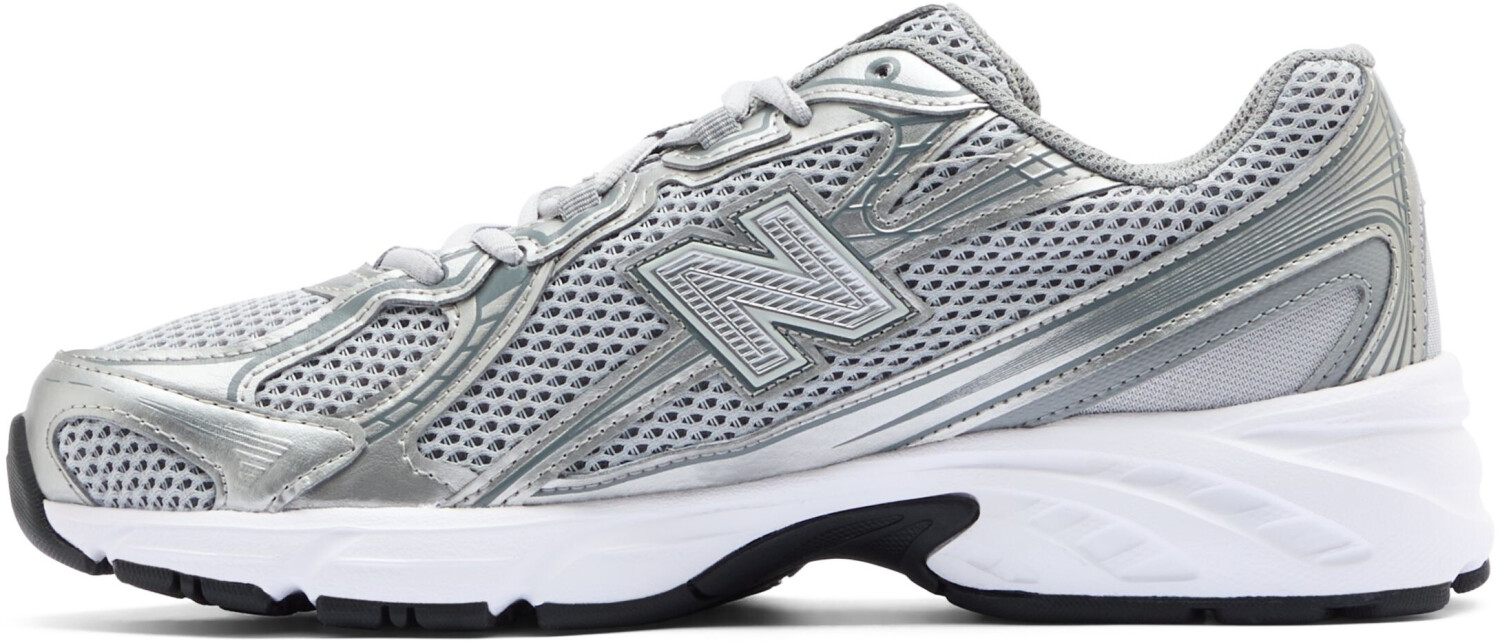 New Balance 740 castlerock with slate gray and silver metallic