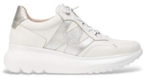 Wonders A-4002 Samira Slippers white silver leather