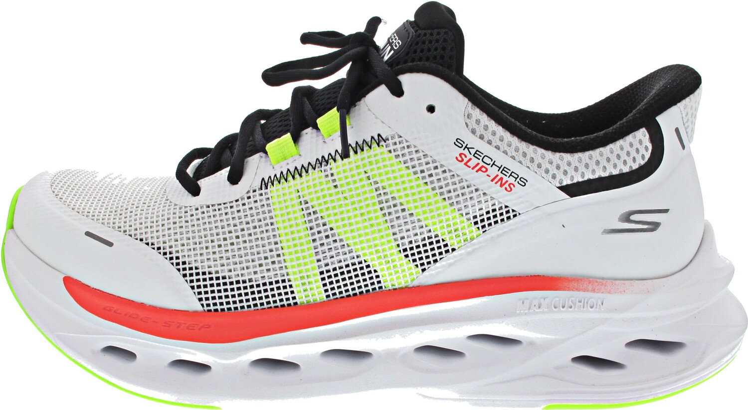 Skechers Max Cushioning Glide-Step Aberdeen Shoes white