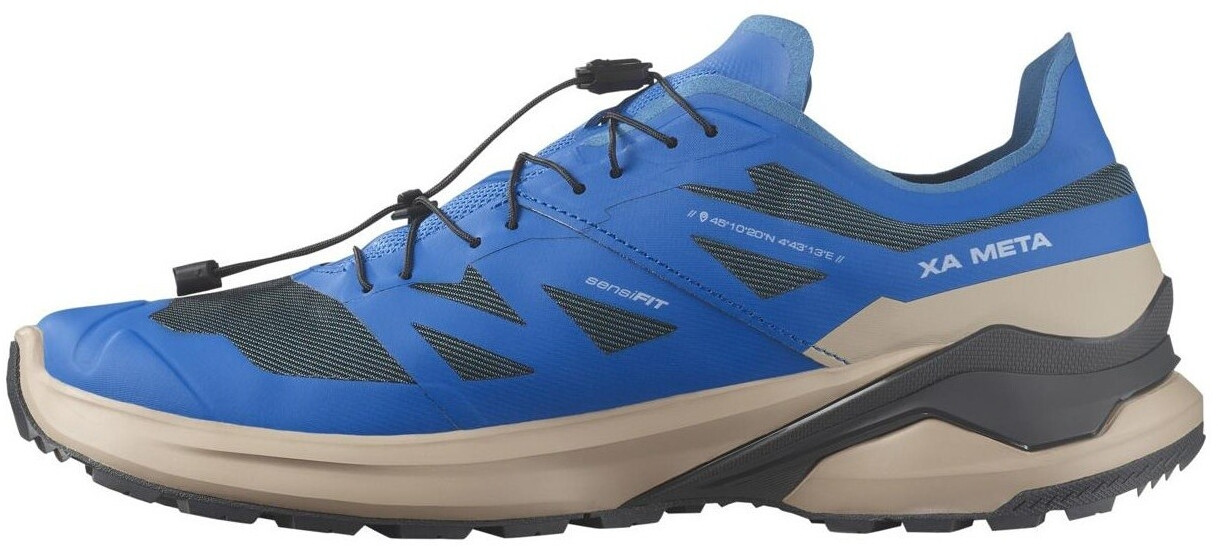 Salomon Xa Meta Hiking Shoe french blue oxford tan asphalt