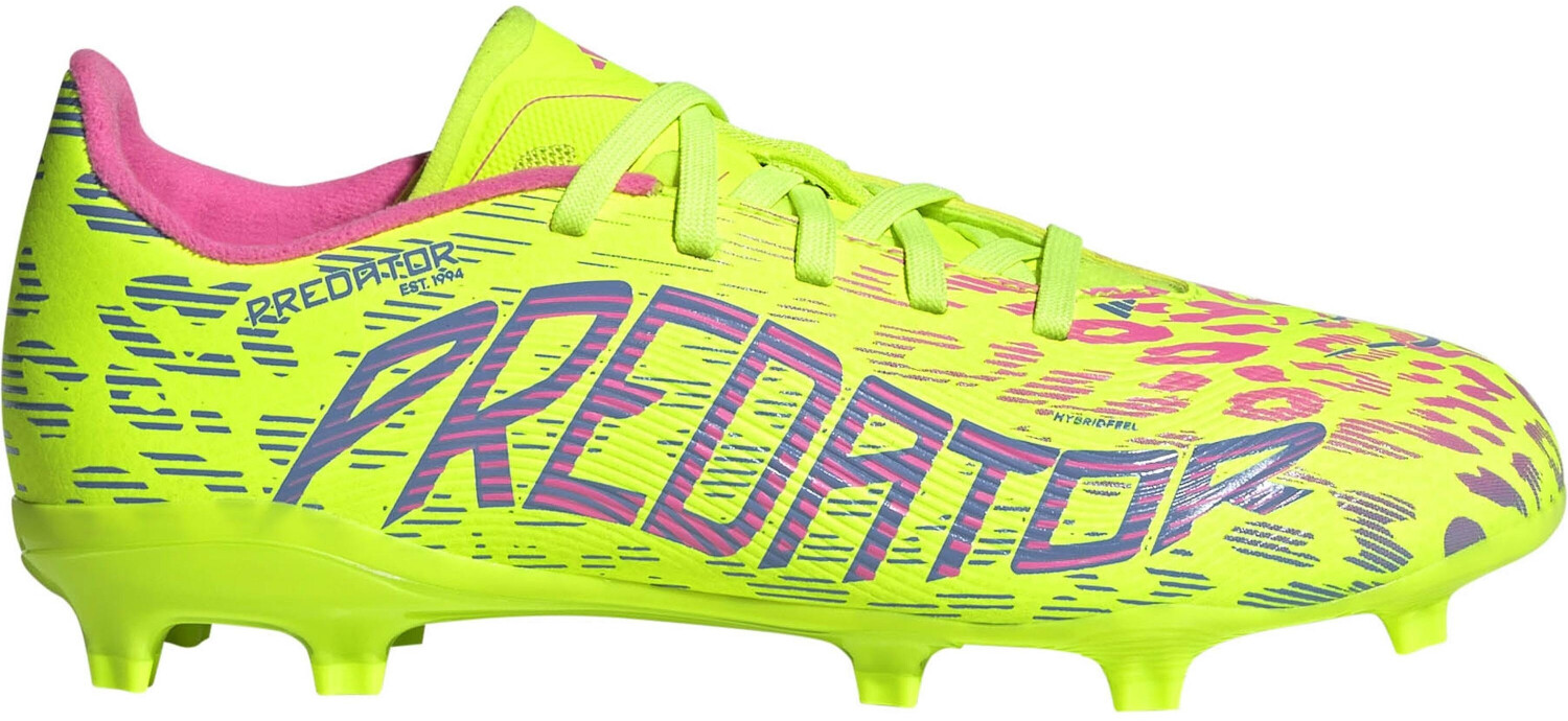 Adidas Predator League Kids FG/MG (ID3748) lucid lemon/blue fusion/lucid pink