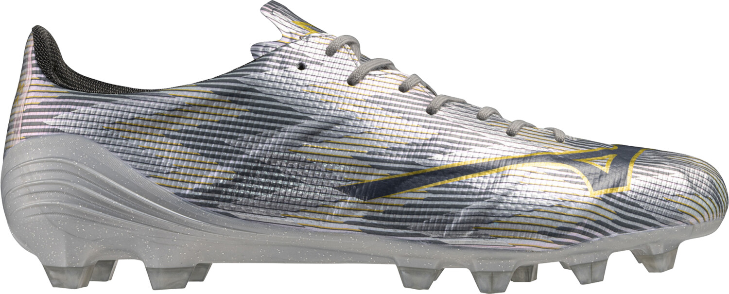 Mizuno Alpha II Elite FG Silver Gold