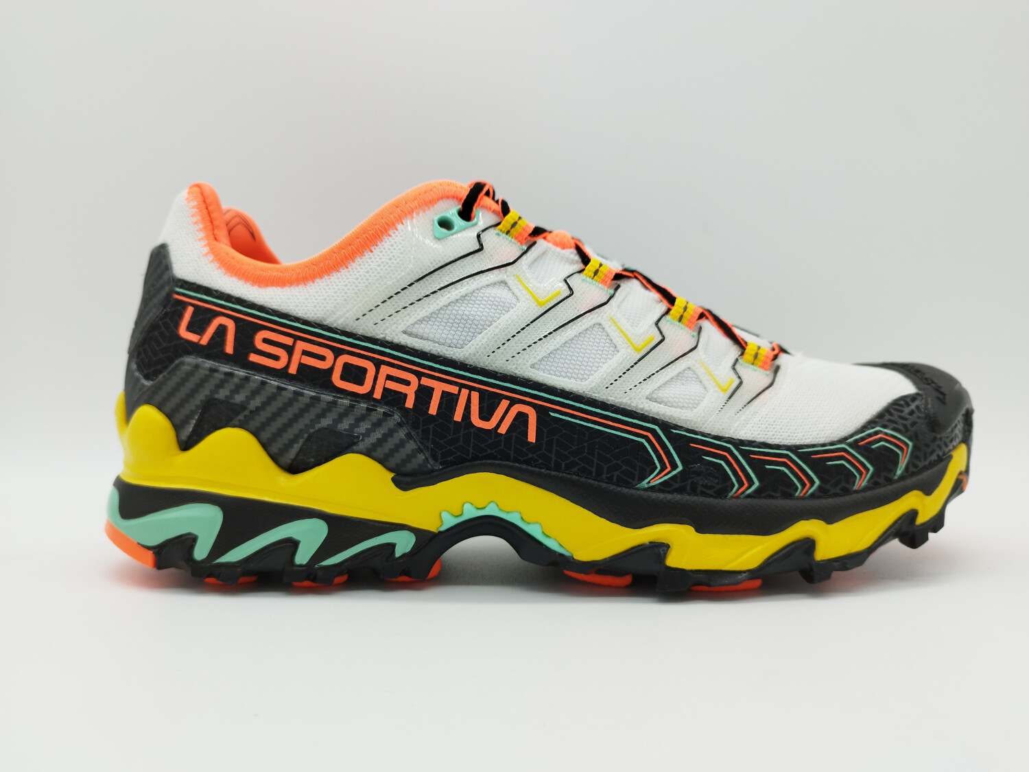 La Sportiva Ultra Raptor II Trail Running Shoes chalk black