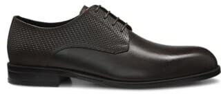 Hugo Boss Derbys printed smooth leather Tayil Derb ltmxwv 50541716 dark brown