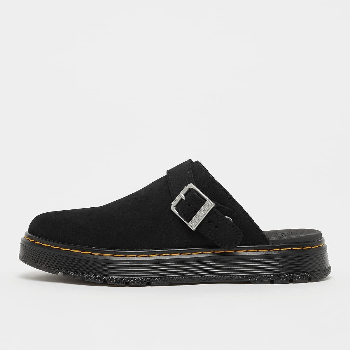 Dr. Martens Brookline Mule Bronx Suede Sandals 4066-6001-100