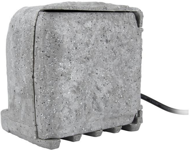 Zenitech Bloc 4 prises 16A 2 interrupteurs 1,5 m gris