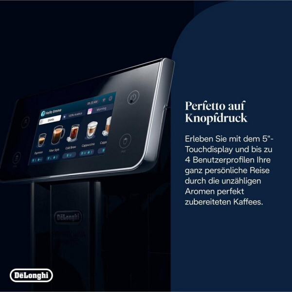 De'Longhi Primadonna Aromatic ECAM630.75TM silber, Bild 5