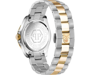 Philipp Plein Orologio Uomo Date Superlative GENT – Quarzo, Acciaio, Quadrante Marrone, 41 Mm
