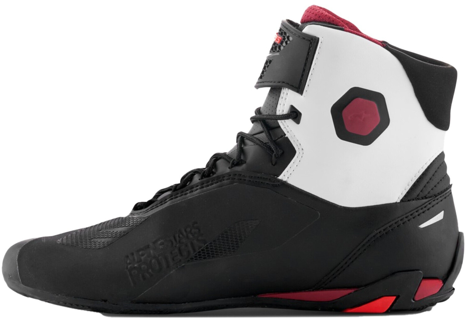 Alpinestars Faster 4 Shoes black/dark red/white