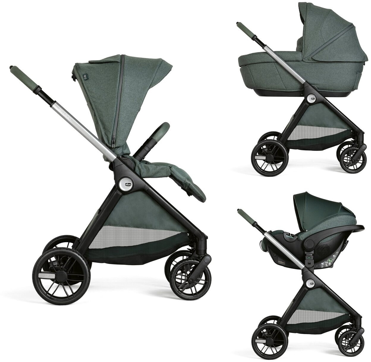 Chicco Trio Bellagio Comfort with Kory Plus I-size fir tree