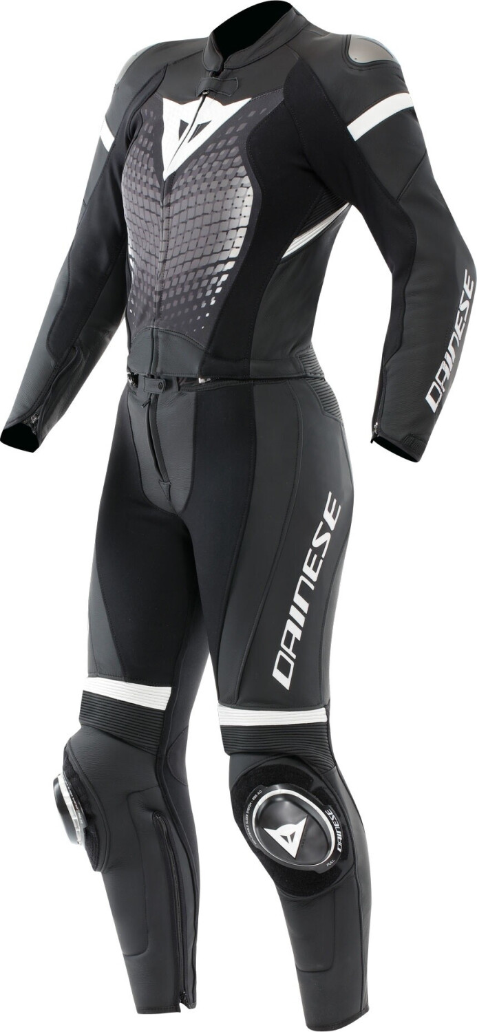 Dainese Fulminea Leather Lady Suit 2pcs. S/T black/white