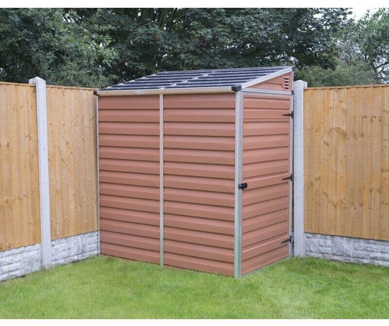 Canopia Abri de jardin adossé 2.1 m² ambre