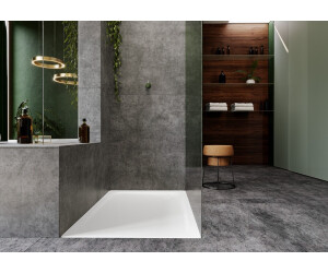 Kaldewei Superplan 407-5 1200 x 1000 x 25 mm mit Wannenträger extraflach warm grey 85 (430747983674)