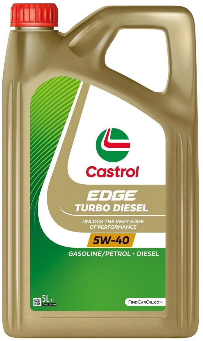 Castrol Edge Turbo Diesel 5W-40 5L (15F81B)